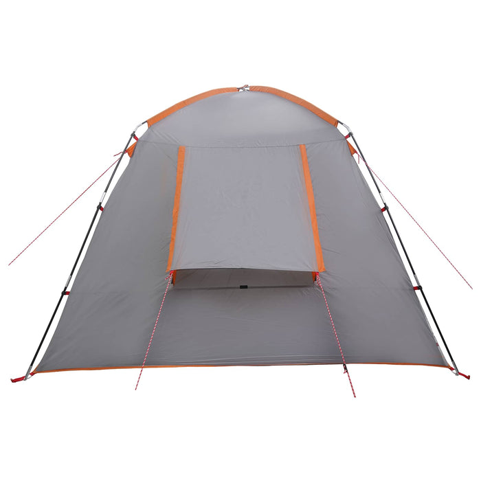 Tent Cabină Gri și Portocalie 300 x 210 x 156 cm Poliester WALTI