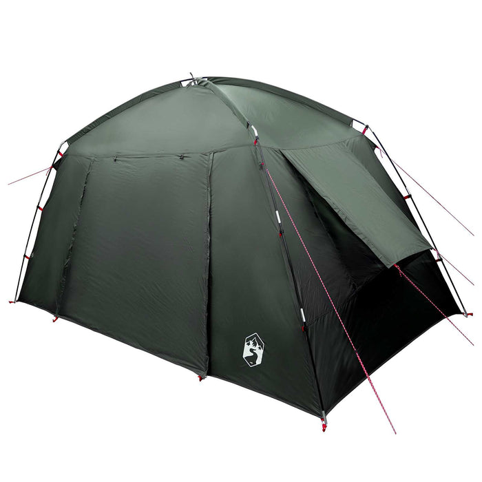 Tent Cabină cu acoperiș Verde Army 300 x 210 x 156 cm Poliester WALTI