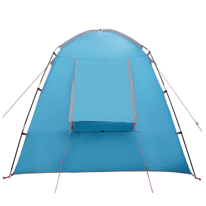 Tent Cabină cu acoperiș albastru 400 x 210 x 180 cm Poliester WALTI