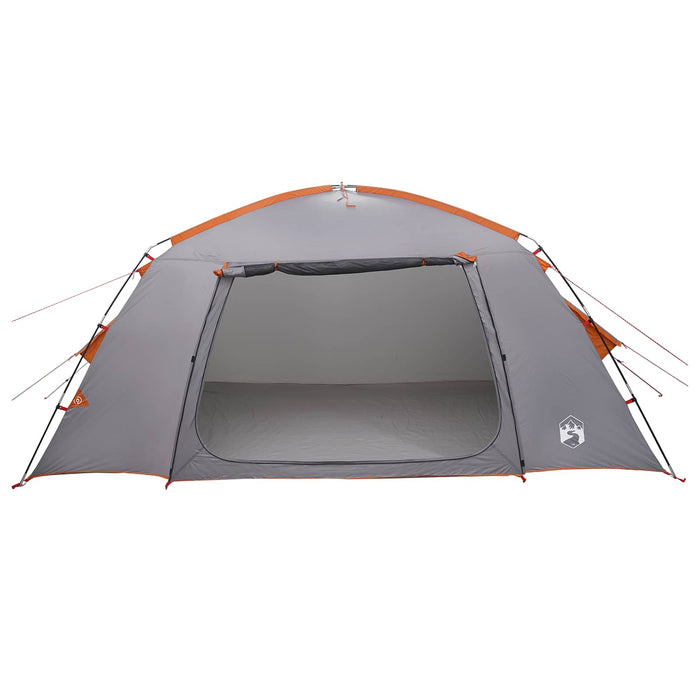 Tent Cabină Gri și Portocalie 400 x 210 x 180 cm Poliester WALTI