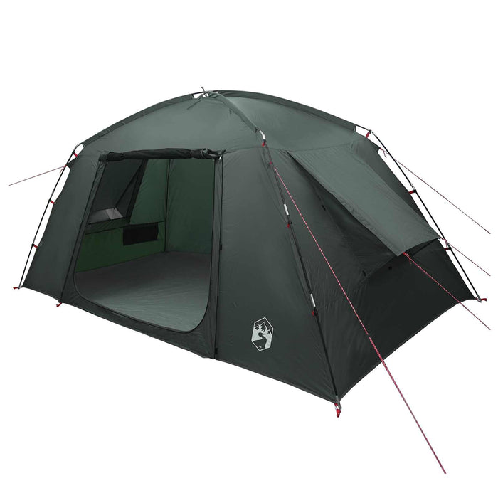 Tent Cabină cu acoperiș Verde Army 400 x 210 x 180 cm Poliester WALTI