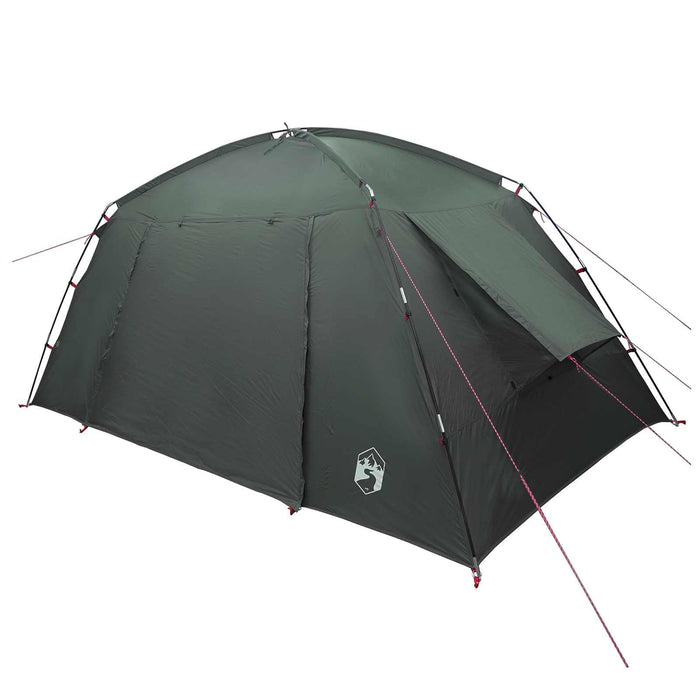 Tent Cabină cu acoperiș Verde Army 400 x 210 x 180 cm Poliester WALTI