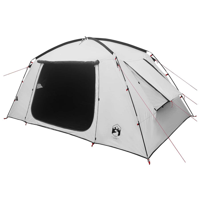 Tent Cabină Alb Blackout 400 x 210 x 180 cm Poliester WALTI
