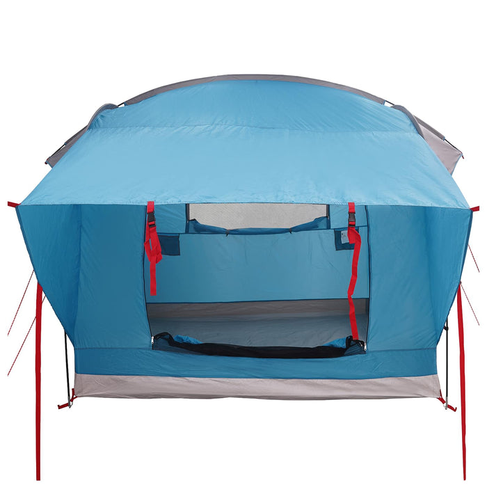 Cort pentru mașină cu acoperiș albastru 239 x 210 x 210 cm WALTI