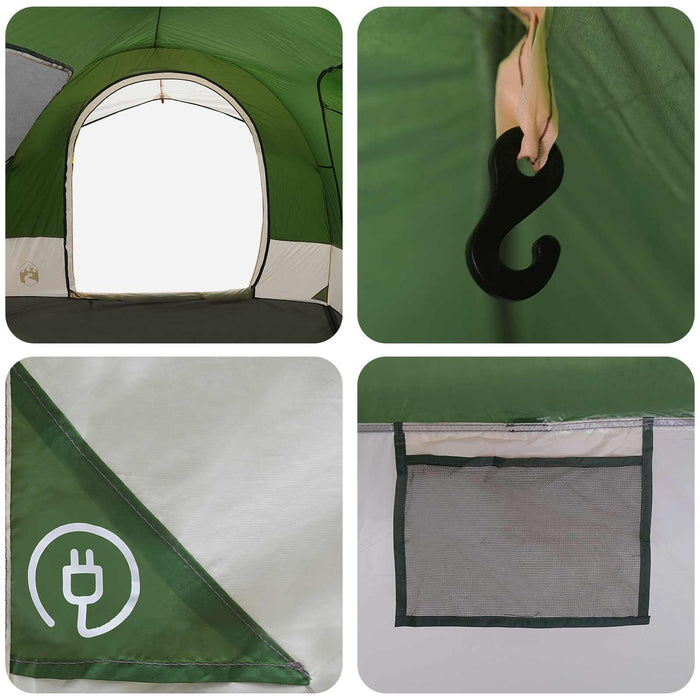 Cort de tailgate cu plasă de protecție rezistent la apă Verde WALTI