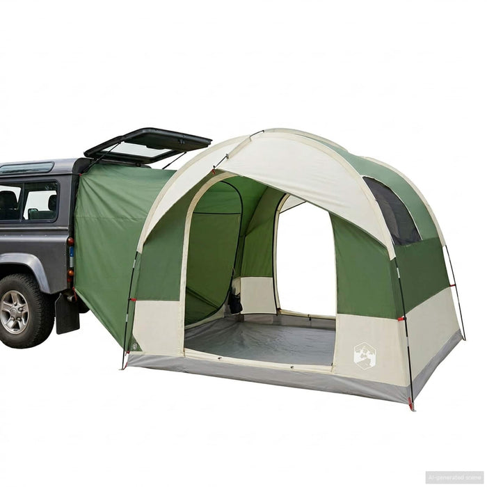 Cort de tailgate cu plasă de protecție rezistent la apă Verde WALTI