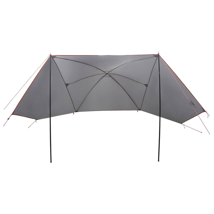 Cort pentru mașină Gri și Portocalie 308 x 215 x 220 cm WALTI