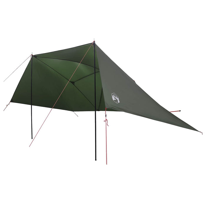 Cort pentru mașină cu acoperiș Verde Army 308 x 215 x 220 cm WALTI