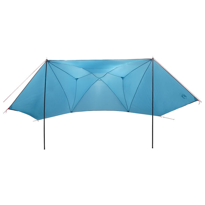 Cort pentru mașină albastru 350 x 250 cm Poliester și oțel WALTI