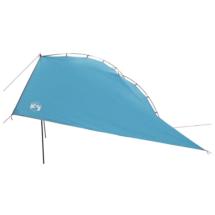 Cort pentru mașină albastru 350 x 250 cm Poliester și oțel WALTI