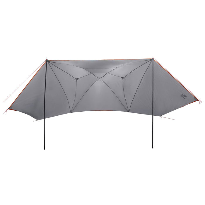 Cort pentru mașină cu acoperiș Gri și Portocalie 350 x 250 cm WALTI
