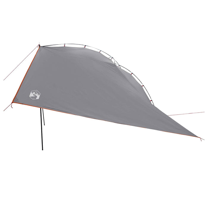 Cort pentru mașină cu acoperiș Gri și Portocalie 350 x 250 cm WALTI