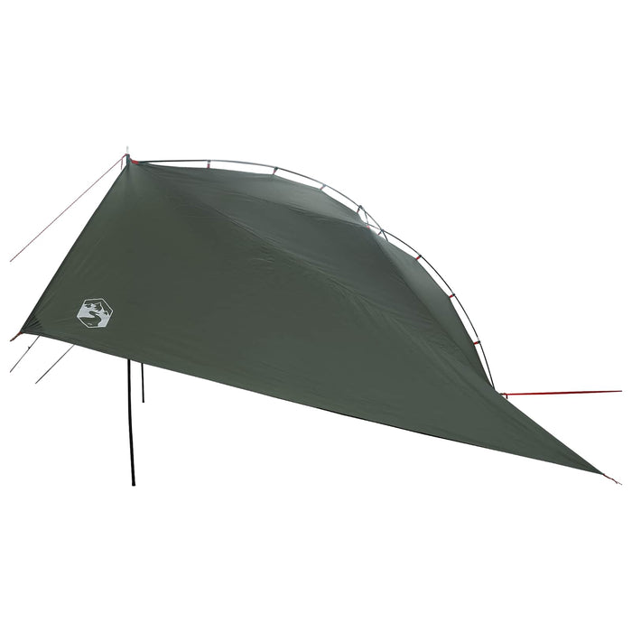 Cort pentru mașină Verde Army 350 x 250 cm Poliester și oțel WALTI