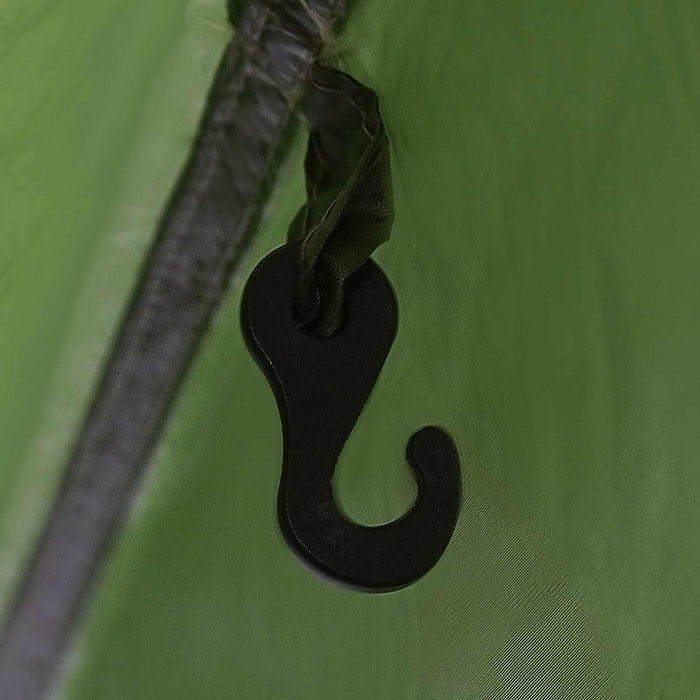 Cort de camping cu pereți din plasă Verde 340 x 260 x 220 cm WALTI