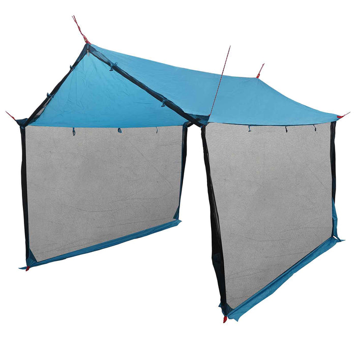 Cort de camping cu pereți din plasă albastru 340 x 260 x 220 cm WALTI
