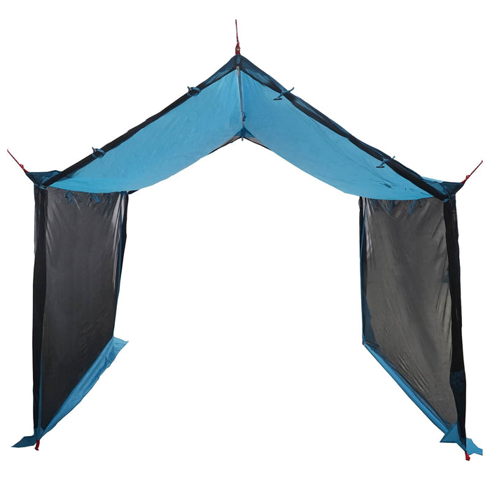 Cort de camping cu pereți din plasă albastru 340 x 260 x 220 cm WALTI