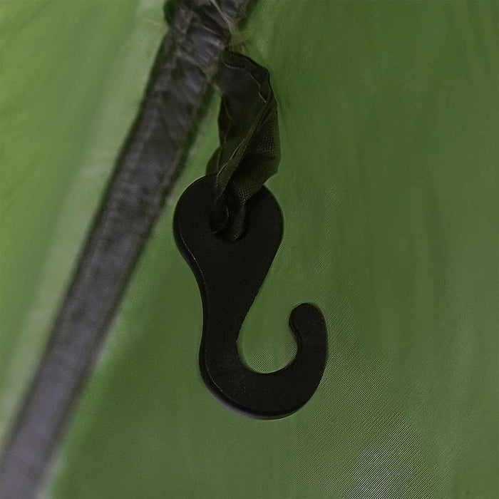 Cort de camping cu pereți din plasă Verde 270 x 210 x 210 cm WALTI