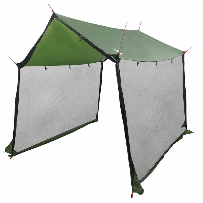 Cort de camping cu pereți din plasă Verde 270 x 210 x 210 cm WALTI