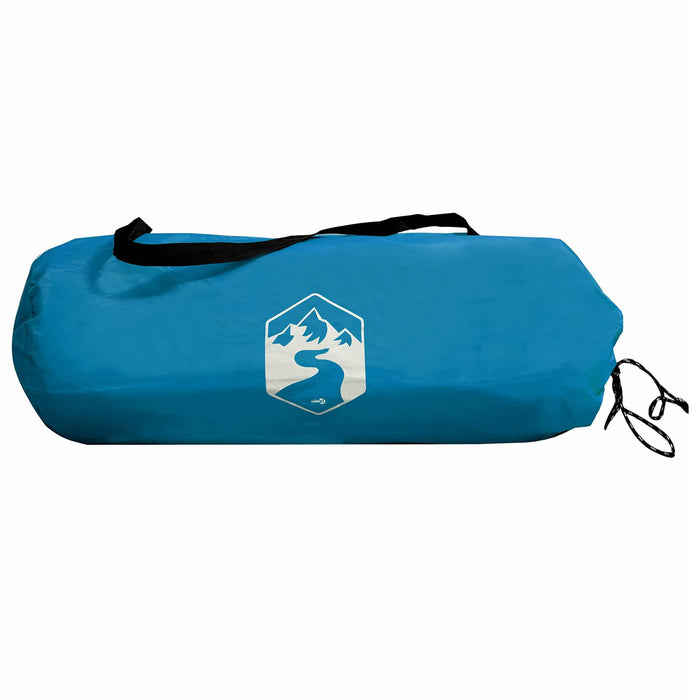 Cort de camping cu pereți din plasă albastru 270 x 210 x 210 cm WALTI