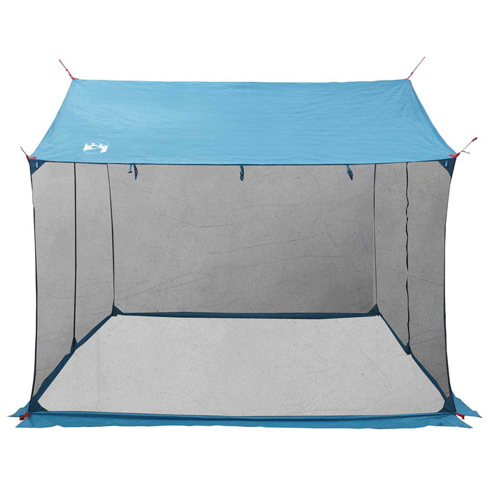 Cort de camping cu pereți din plasă albastru 270 x 210 x 210 cm WALTI