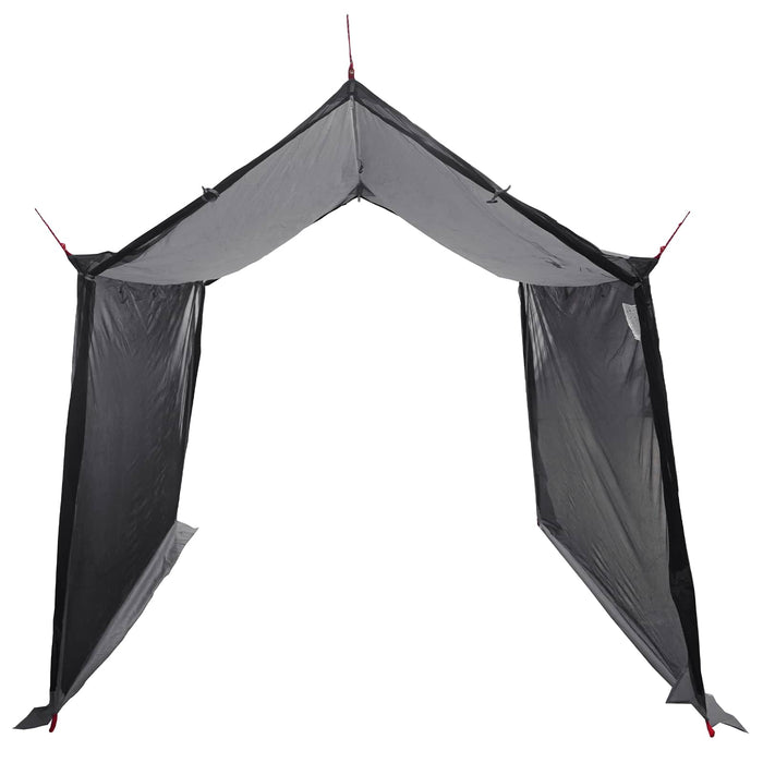 Cort de camping cu pereți din plasă Gri și Portocalie WALTI
