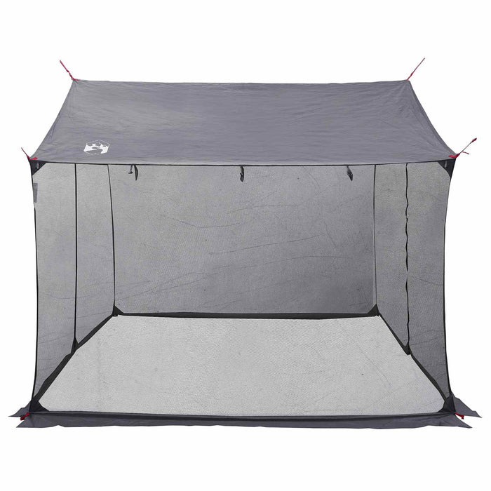 Cort de camping cu pereți din plasă Gri și Portocalie WALTI