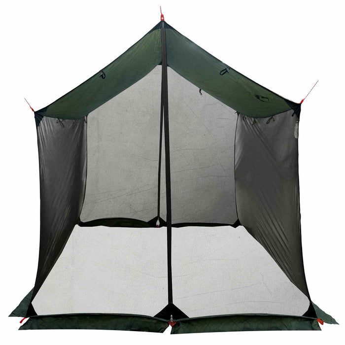 Cort de camping cu pereți din plasă Verde Army WALTI