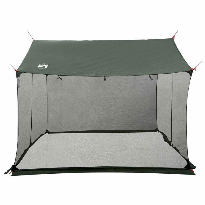 Cort de camping cu pereți din plasă Verde Army WALTI