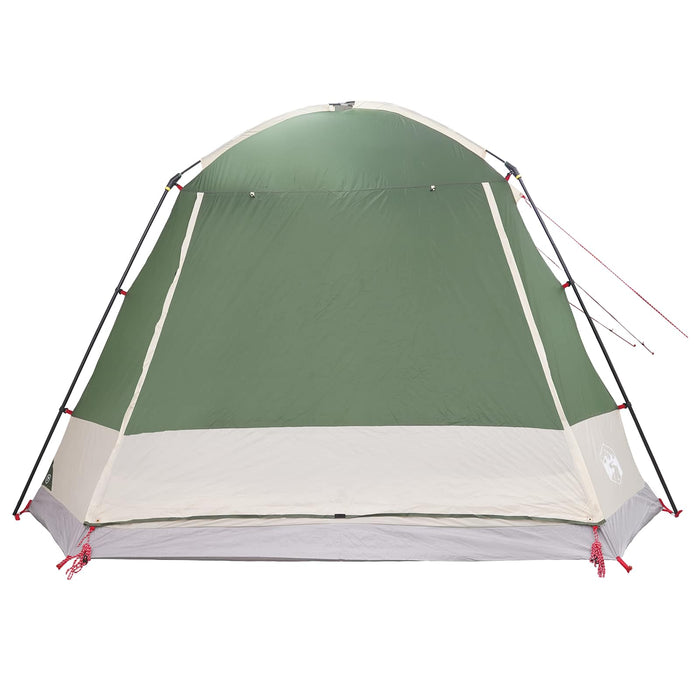 Tent Cabină cu acoperiș Verde 12-Persoane Poliester și oțel WALTI