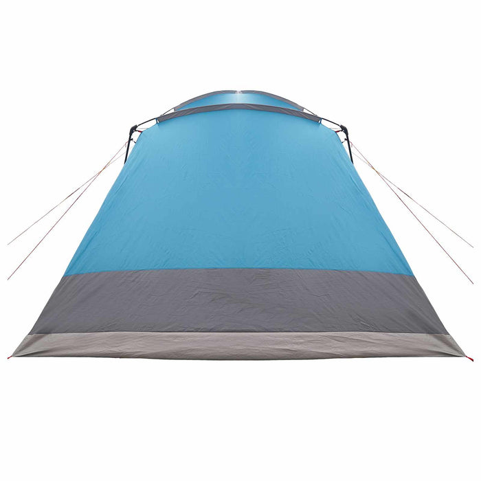 Tent Cabină cu acoperiș albastru 12-Persoane Poliester și oțel WALTI