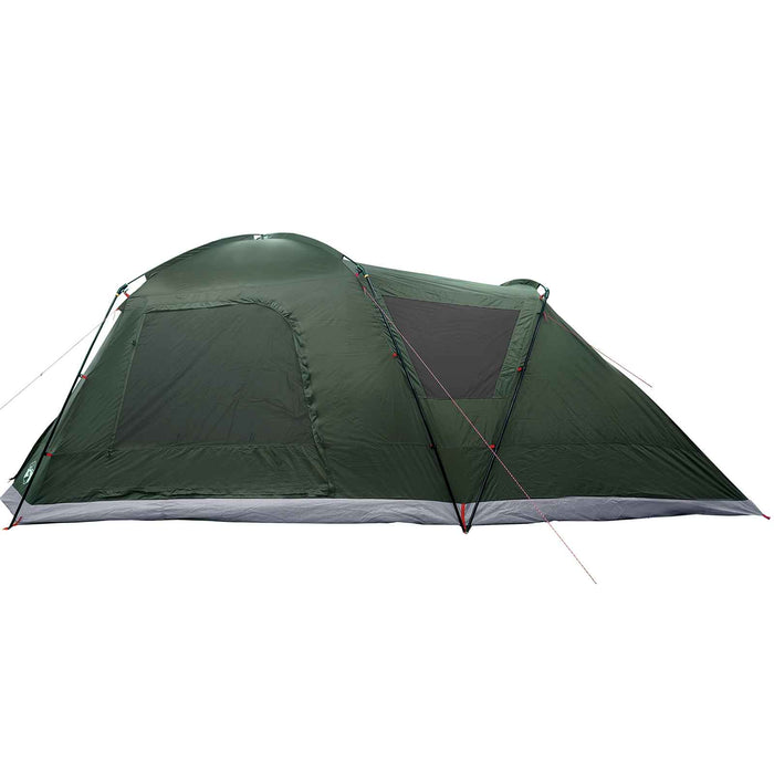 Tent Cabină Verde militar 12-Persoane Poliester și oțel WALTI