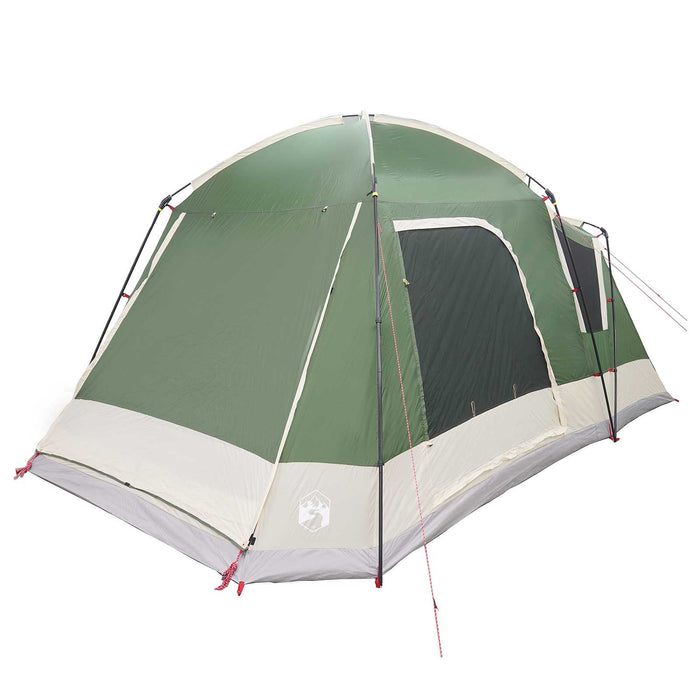 Tent Cabină cu acoperiș Verde 8 persoane Poliester și oțel - WALTI WALTI