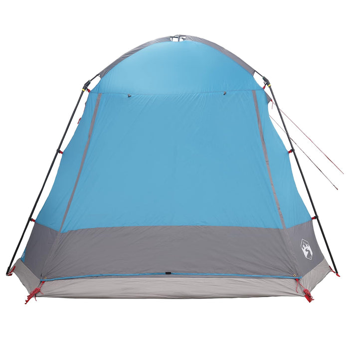 Tent Cabină cu acoperiș albastru 8 persoane Poliester și oțel - WALTI WALTI