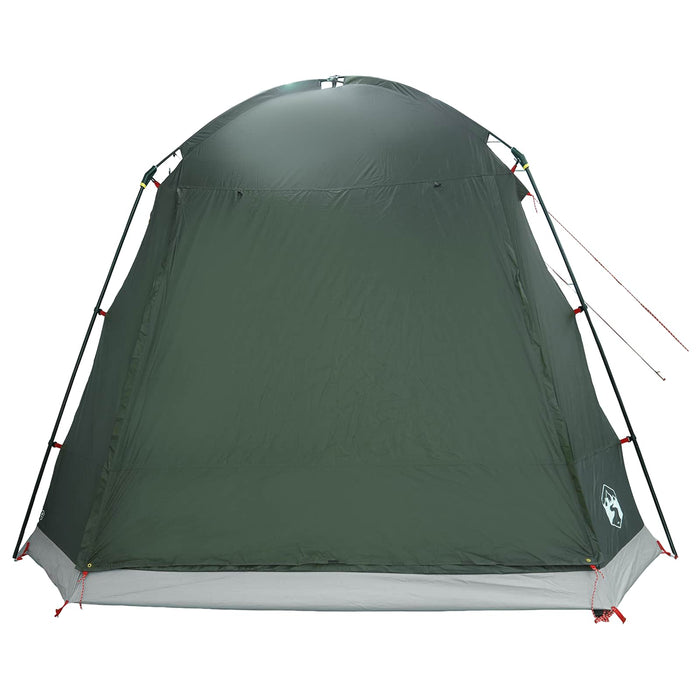 Tent Cabină Verde militar 8 persoane Poliester și oțel WALTI