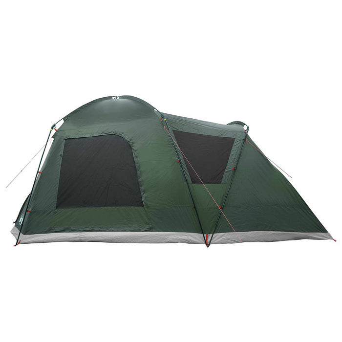 Tent Cabină Verde militar 8 persoane Poliester și oțel WALTI