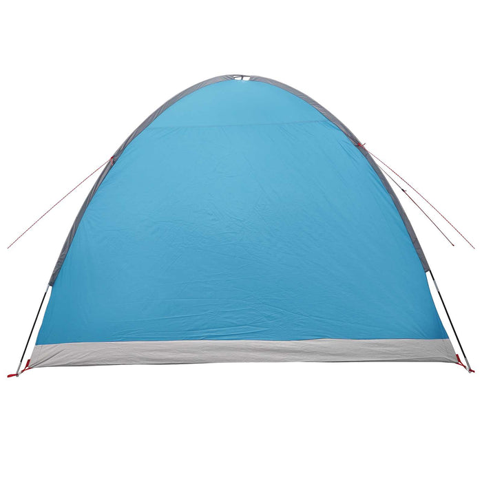 Tent Cabină cu acoperiș albastru 4 persoane Poliester și oțel WALTI