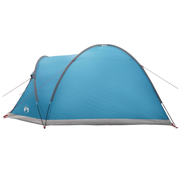 Tent Cabină cu acoperiș albastru 4 persoane Poliester și oțel WALTI