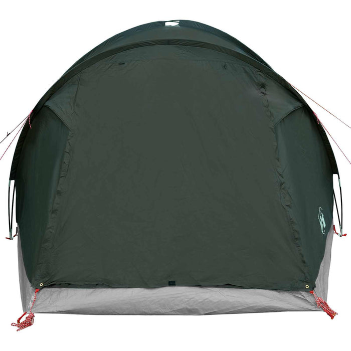 Tent Cabină Verde militar 4 persoane Poliester și oțel WALTI