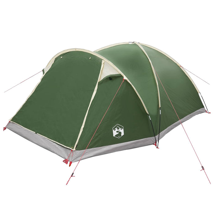 Tent Cabină cu acoperiș Verde 6 persoane Poliester și oțel WALTI