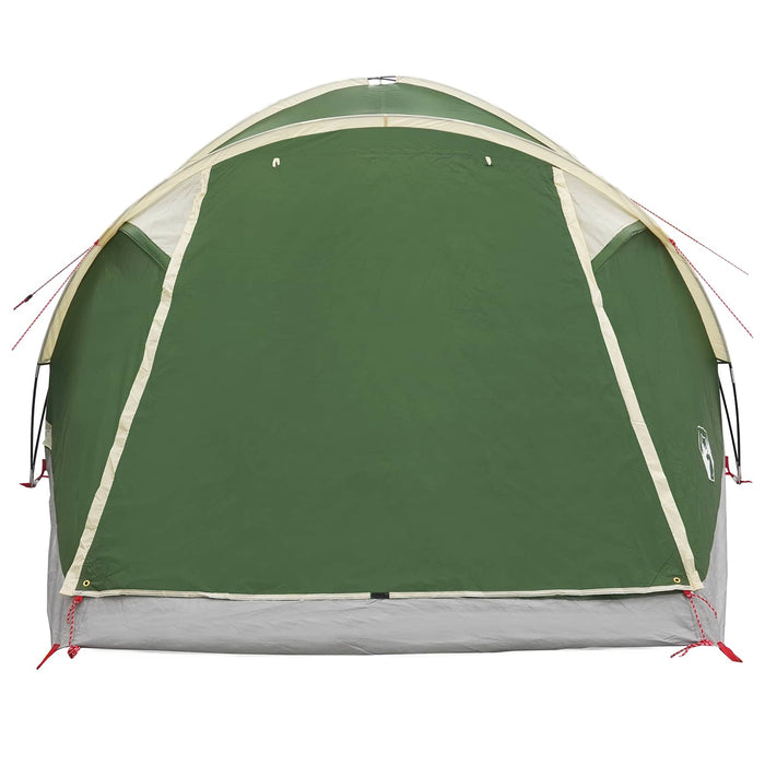 Tent Cabină cu acoperiș Verde 6 persoane Poliester și oțel WALTI