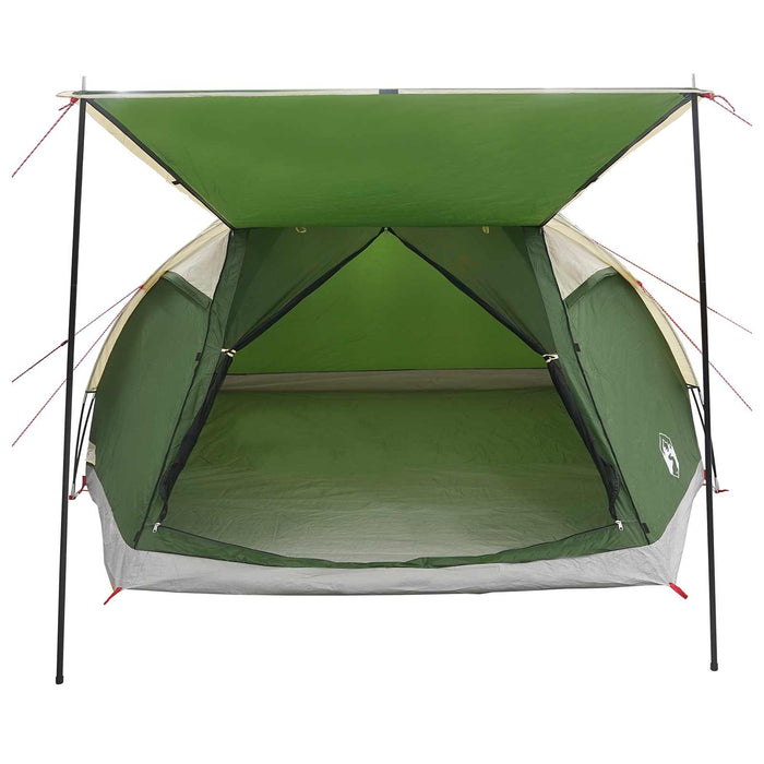 Tent Cabină cu acoperiș Verde 6 persoane Poliester și oțel WALTI