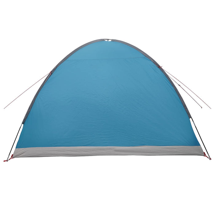 Tent Cabină cu acoperiș albastru 6 persoane Poliester și oțel WALTI