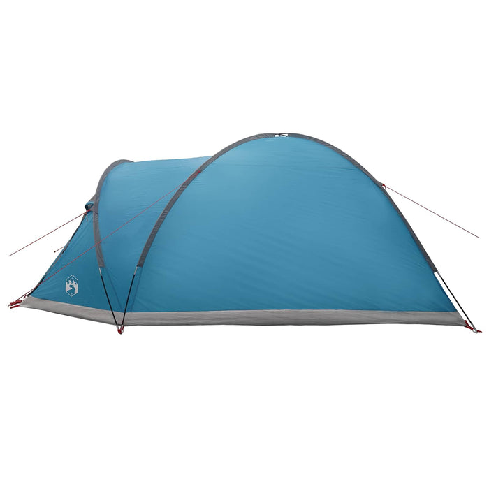 Tent Cabină cu acoperiș albastru 6 persoane Poliester și oțel WALTI