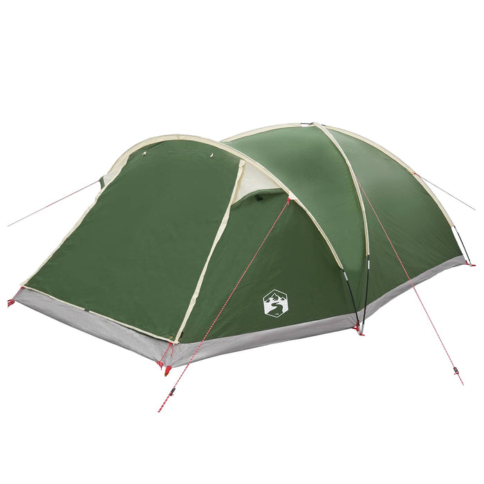 Tent Cabină cu acoperiș Verde 8 persoane Poliester și oțel WALTI