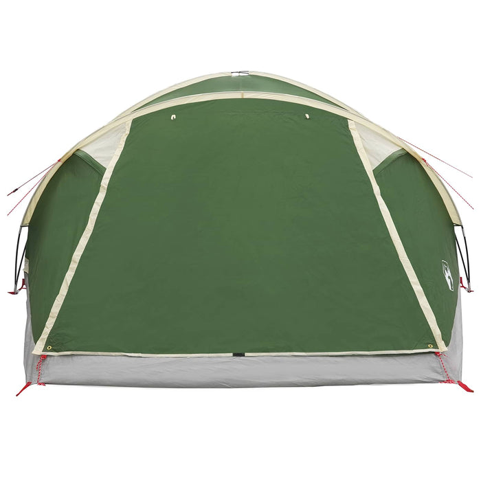Tent Cabină cu acoperiș Verde 8 persoane Poliester și oțel WALTI
