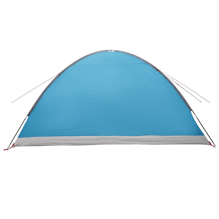 Tent Cabină cu acoperiș albastru 8 persoane Poliester și oțel WALTI