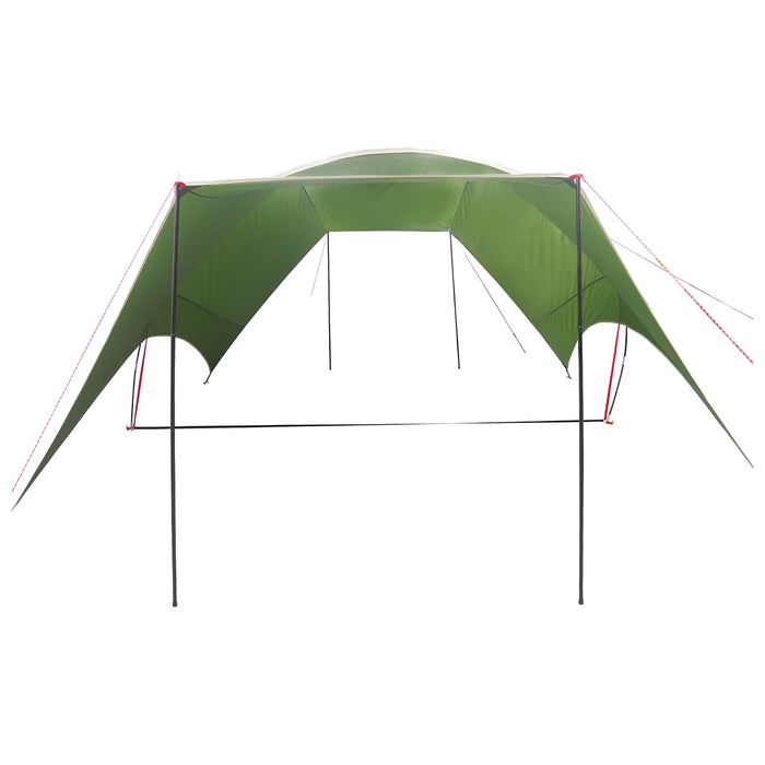 Cort de camping rezistent la apă Verde 550 x 400 x 230 cm WALTI