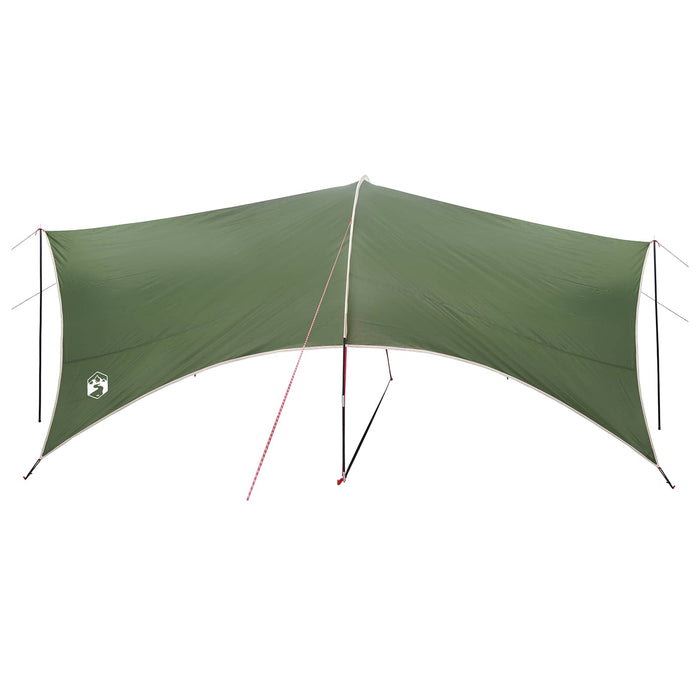 Cort de camping rezistent la apă Verde 550 x 400 x 230 cm WALTI