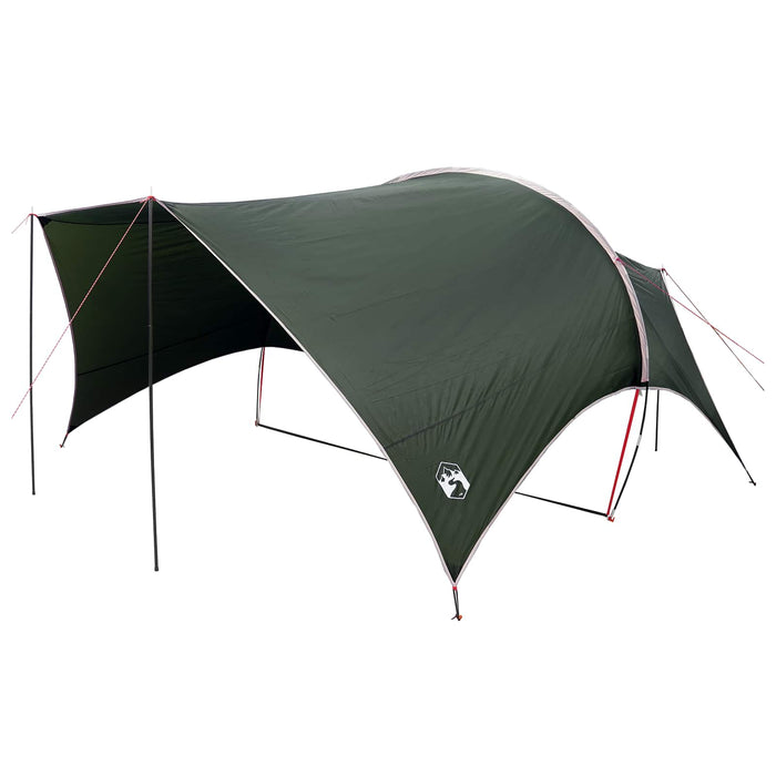 Cort de camping rezistent la apă Verde Army 550 x 400 x 230 cm WALTI
