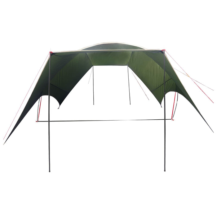 Cort de camping rezistent la apă Verde Army 550 x 400 x 230 cm WALTI